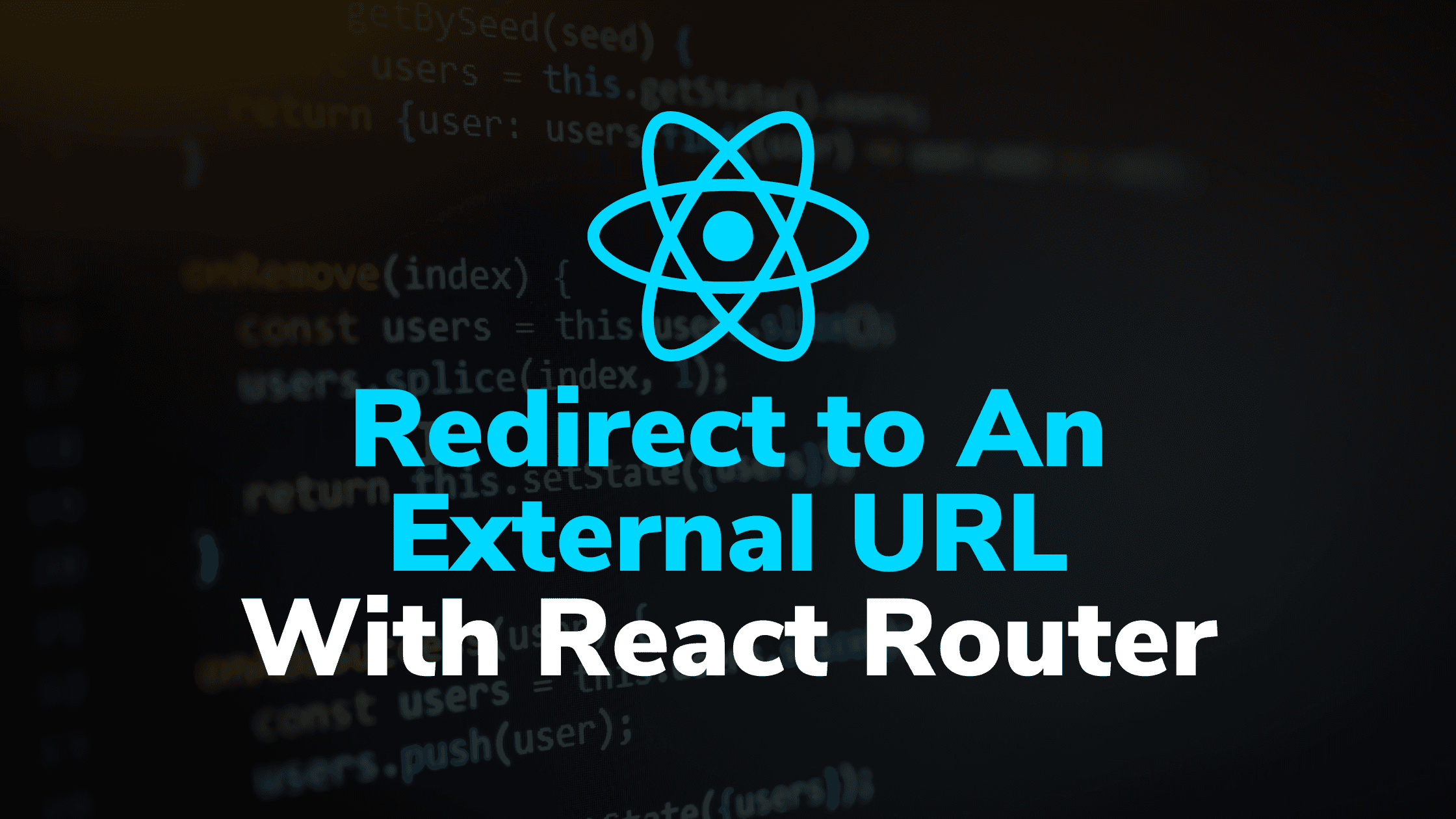 React Router — Redirect to an External URL
